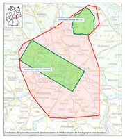 Map Dübener Heide