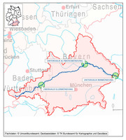 Map Donau