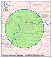 Map Unterhalb Altmühlmündung