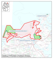 Karte NP Vorpommersche Boddenlandschaft